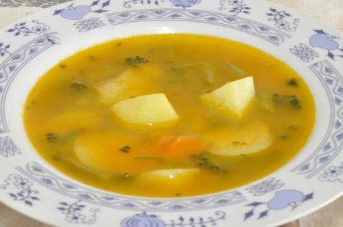 Jak uvařit krušnohorská letní zeleninová polévka? Snadné recept, připravený za 30 - 45 minut